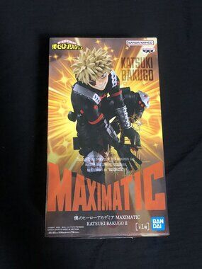 My Hero Academia Katsuki Bakugo II MAXIMATIC Banpresto Figure NEW Japan